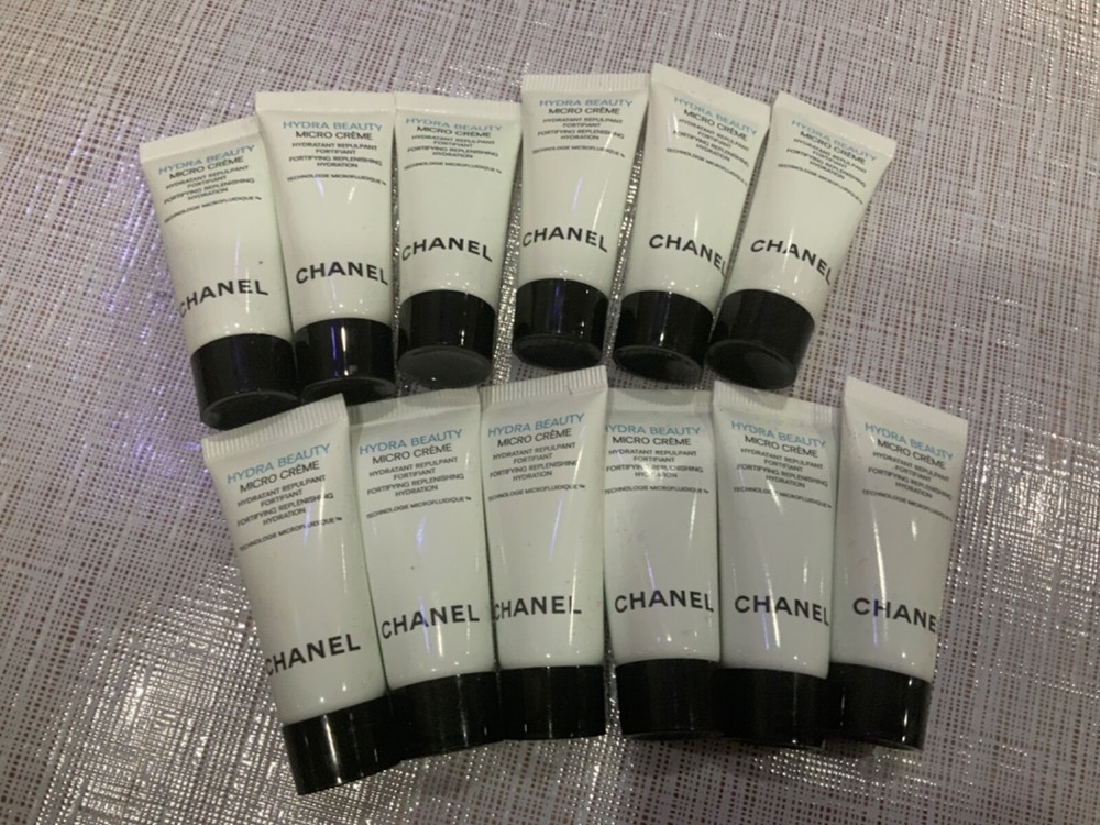 12 x Chanel Hydra Beauty MICRO CREME Mini Size 5ml/0.17oz Each = 60ml/2oz
