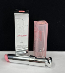 Dior Addict Lip Glow Color Awakening hydrating Lip Balm 001 Pink 0.11 oz NIB