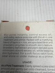 Glow Recipe Strawberry BHA Pore-Smooth Blur Drops Serum 1 oz / 30 ml NEW {80}
