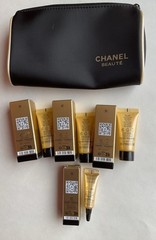 3x Chanel Sublimage Le Serum 0.17ea, 1x Sublimage Ultimate Eye Cream 0.1oz+ Bag