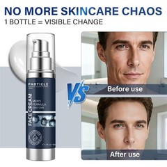 Particle Face Cream For Men 6 In 1 Anti Aging Cream Fights Eye Bags Dark Spots⚡