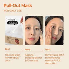 SKINFOOD Carrot Carotene Daily Sheet Mask, 30 Count (Pack of 1),
