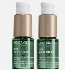 BIOSSANCE 100% Squalane Oil -2 Pack- Travel Size New