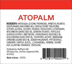 ATOPALM Intensive Moisturizing Cream for Dry & Sensitive Skin, Face Moisturizer,