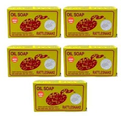 5 Pack Jabon de Aceite Vibora de cascabel Rattlesnake soap skincare Facial Clean