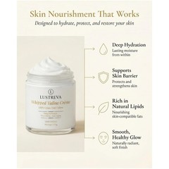 100% Grass-Fed Beef Tallow Skin Repair Cream – Nourishing & Hydrating UNSCENTED