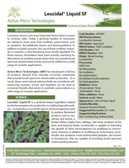 LEUCIDAL® NATURAL ANTIMICROBIAL | Product Preservative| Direct from Manufacturer