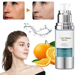 1-3pc Total Package Serum, All-In-One Vitamin C, Hyaluronic Acid, Peptides Serum