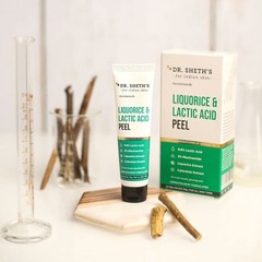 Dr. Sheth&rsquo;s Liquorice & Lactic Acid AHA Peel Gentle Exfoliating Treatment | 100g