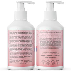 Alozera Skin Firming Retinol Collagen Body Lotion with Stem Cells for Aging Skin