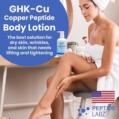 Copper Peptide GHK-Cu & Hyaluronic Acid – Body Lotion – Skin Firming 10 fl oz