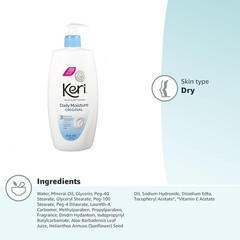 (2 pack) Keri Daily Dry Skin Therapy Moisturizing Original Body Lotion, 20 oz
