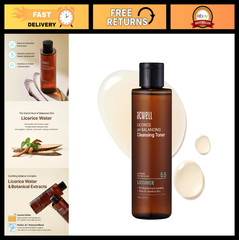 Hydrating Licorice pH 5.5 Cleansing Toner – Alcohol-Free Korean Skin Care, 5.07