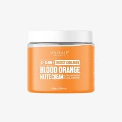 Unisaif Blood Orange Oil Free Matte Face Cream Lightweight Moisturizer for Oil