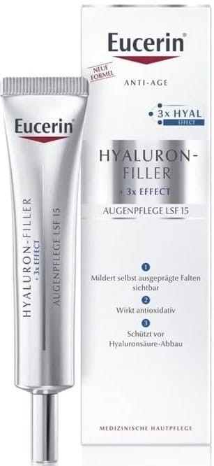 Eucerin Hyaluron-Filler 3x Effect Eye Cream SPF15 15ml