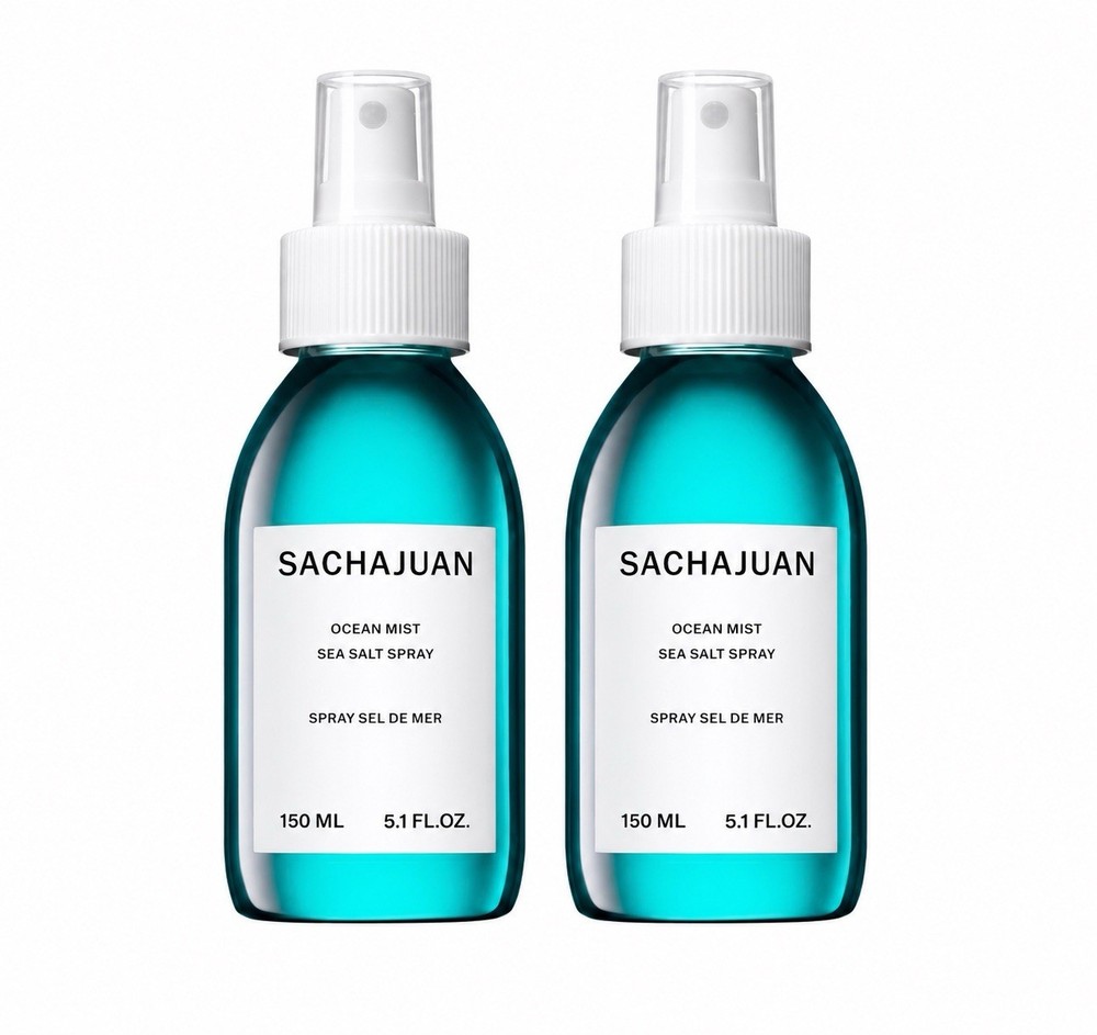 Sachajuan Ocean Mist Sea Salt Spray, 5.1 Fl oz 150 ml 2 Pack