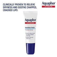 Aquaphor Moisturizing Lip Balm Ointment Tubes, Pack of 2
