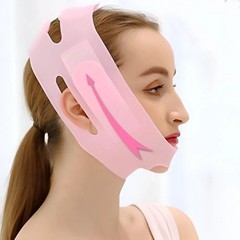 Silicone V Face Slimming MaskJaw & Chee Double Chin Reducer Band for Men & Women