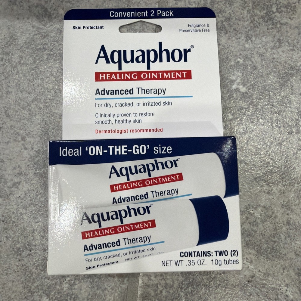 24 Pack (two) Eucerin Aquaphor Healing Ointment