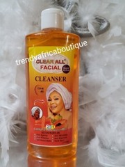 Clear ALL FACIAL CLEANSER. Carrot & Papaya Extracts. 250mlx 1