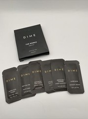 DIME The Works Sample Kit .17 oz each Cleanser Serum Toner and Cream NEW