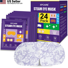 24 Pack Lavender Steam Eye Masks for Dry Eyes Disposable Heated Warm Eye Mask