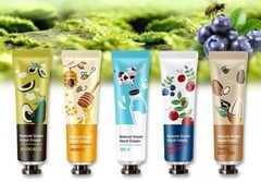 10 Pack Natural Plant Fragrance Moisturizing Hand Cream for Dry Hands, Stocking