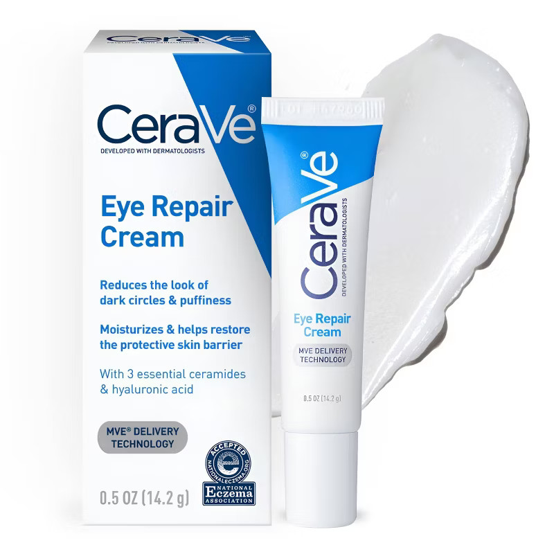 CeraVe Eye Repair Cream for Puffiness and Bags Under Eyes 0.5oz