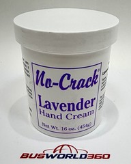 No-Crack LAVENDER Scented Hand Cream Handcrafted – Dry Skin – 454g / 16oz – NEW