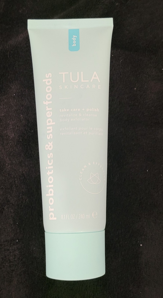 TULA Skincare Take Care + Polish Body Exfoliator AHA Sulfate-Free 8.1 fl oz