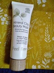 Feel Free Mineral Clay Beauty Mask. Full Size, 2.53 Oz BRAND NEW SEALED