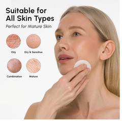 MAREE Collagen Acne Clearing Polishes – Toner Pads with Retinol – Minimizing
