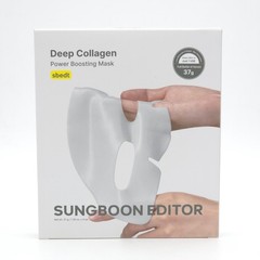 SUNGBOON EDITOR Deep Collagen Power Boosting Mask 37g x 4ea Energizing K-Beauty