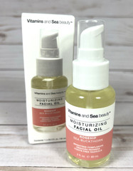 Vitamins and Sea Beauty Moisturizing Facial Oil Rosehip + Sea Buckthorn 2oz