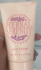 Beauticontrol Lot of 4 Herbal Serenity Aromatherapy Body + Foot Creme Body Scrub