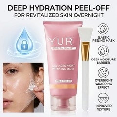 Yuri Korean Beauty Collagen Night Wrapping Mask Skincare Facial Hydrating