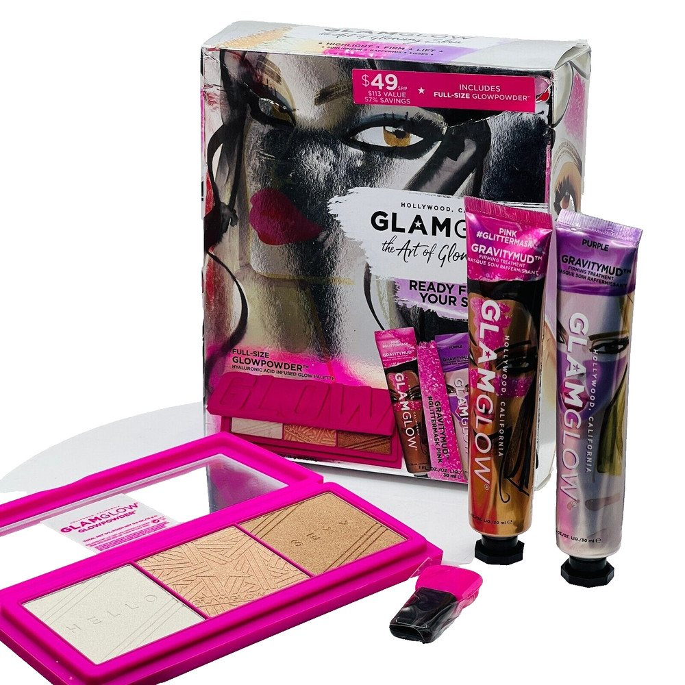 Glamglow the Art of Glowing Skin 3 Piece set (NIB) HOLIDAY SALE