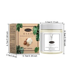 Mama Bear Oasis Magnesium Body Butter Cream Full Body Moisturizing Cream-USA