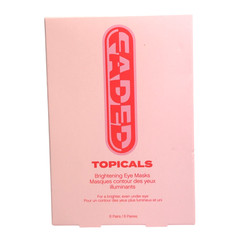 *Topicals Faded Brightening Eye Masks 6 Pairs -New Sealed