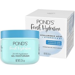 BUY3GET1FREE POND’S Hyaluronic Acid Fresh Hydration Gel 24 Hr Moisturizer 3.4oz