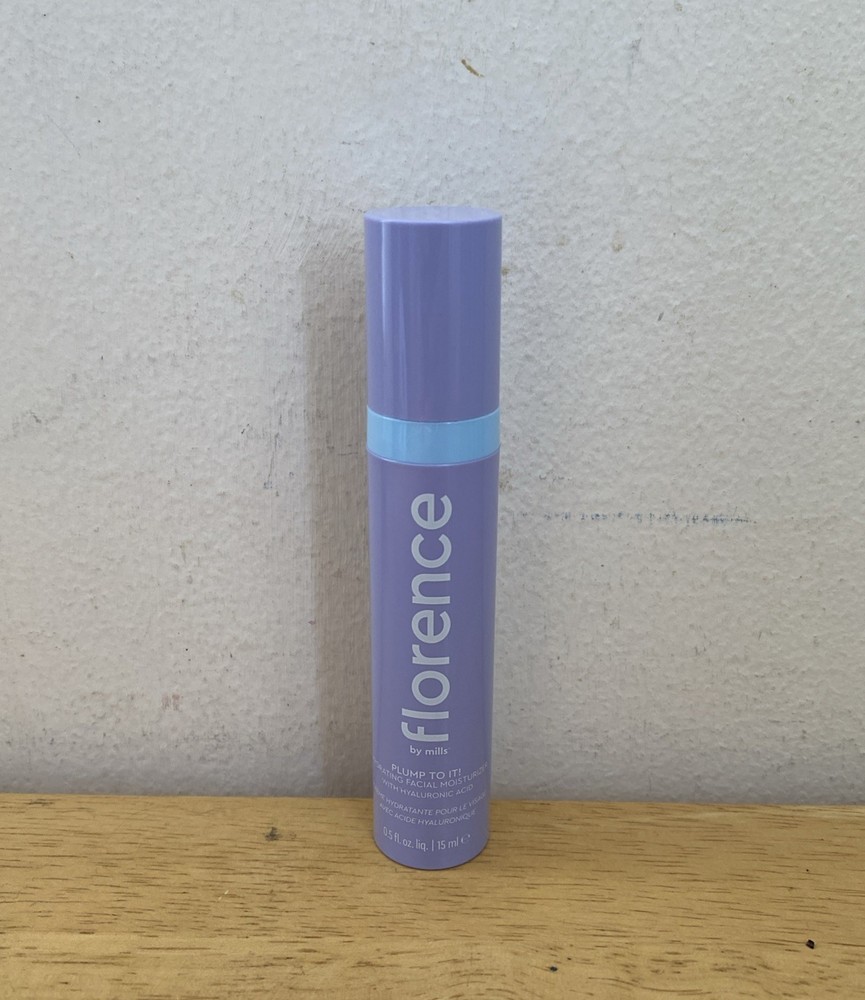 Florence by Mills Plump to It! with Hyaluronic Acid 0.5 fl oz – Travel Size NWOB