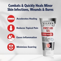 LARGE Sovereign Silver First Aid Gel [Topical Use] 2 fl. oz. / 59mL