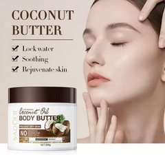 New Sadoer Coconut Oil Body Butter Prevent Dry Skin 200g
