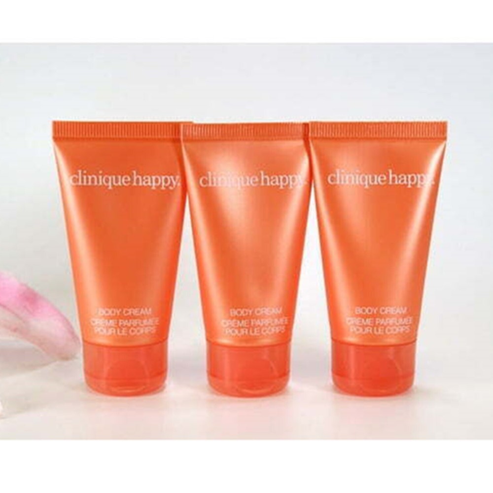 Lot of 3 Clinique Happy Body Cream 1.0 oz/30 ml Each NWOB
