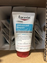 Eucerin Advanced Repair Hand Cream 2.7 oz Bulk Wholesale Case – 12 Count NEW