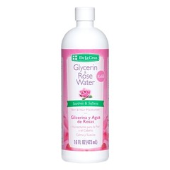 De La Cruz Glycerin and Rose Water Skin Moisturizer, Made in USA, 16 FL OZ