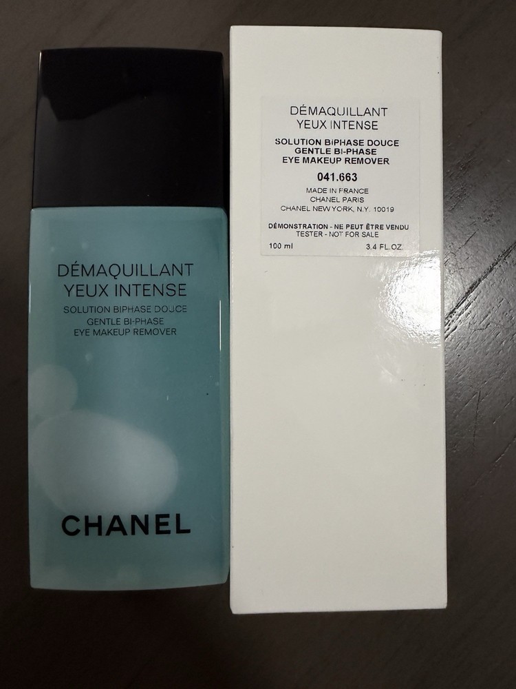 CHANEL Demaquillant YEUX INTENSE Bi-Phase Eye Makeup Remover 100 ml 3.4 oz 9202