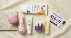 Trending Skincare Mini Lot: Tatcha Glow Recipe Beauty of Joseon CeraVe Clinique