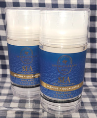2-Pack NEW Jasmine + Eucalyptus SEA Body Balm Stick 2.5 oz Bath & Body Works