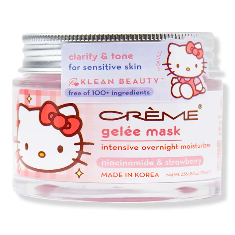 The Creme Shop Hello Kitty Intensive Overnight Gelee Beauty Mask 2.36 fl oz New